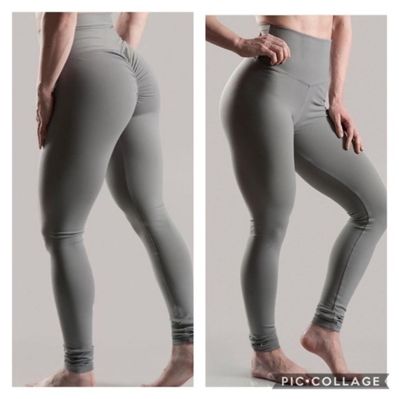 EUC Abs2bfitness Dharma Grey Leggings - Picture 7 of 7